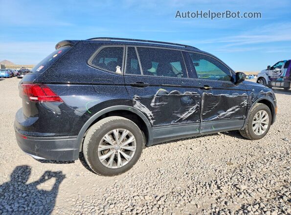 3VV1B7AX1JM190104 2018 VOLKSWAGEN TIGUAN Black Задня права чверть