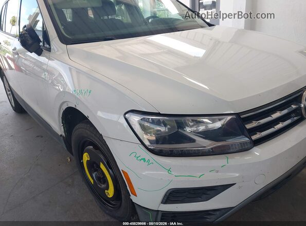 3VV1B7AX1KM080977 2019 VOLKSWAGEN TIGUAN Белый Вид спереди