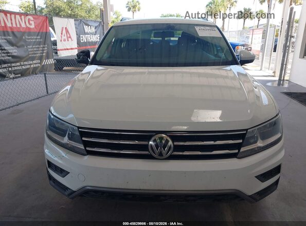 3VV1B7AX1KM080977 2019 VOLKSWAGEN TIGUAN Белый Вид щитка приборов