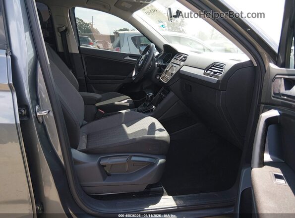 3VV1B7AX1KM084219 2019 VOLKSWAGEN TIGUAN Серый Вид салона спереди