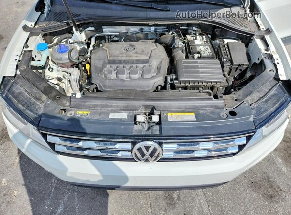 3VV1B7AX1MM145670 2021 VOLKSWAGEN TIGUAN Белый Вид подкапотного пространства