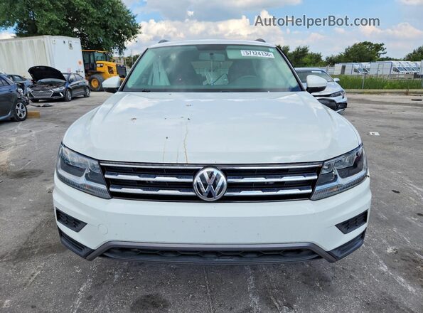 3VV1B7AX1MM145670 2021 VOLKSWAGEN TIGUAN Белый Вид спереди