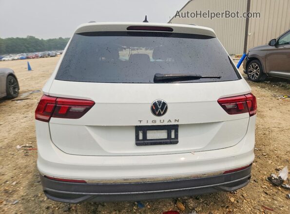 3VV1B7AX1NM000338 2022 VOLKSWAGEN TIGUAN White Вид ззаду