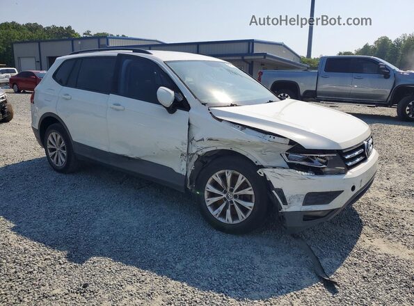 3VV1B7AX2JM036114 2018 VOLKSWAGEN TIGUAN White Передня права чверть