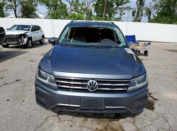 3VV1B7AX2JM074054 2018 VOLKSWAGEN TIGUAN Gray წინა ხედი