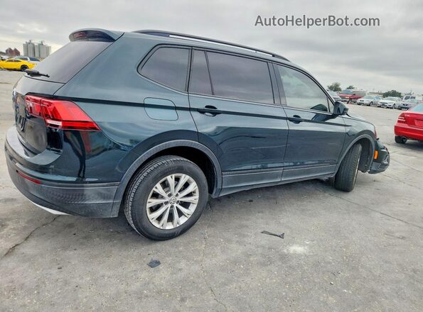 3VV1B7AX2JM116240 2018 VOLKSWAGEN TIGUAN Green Trasero derecho
