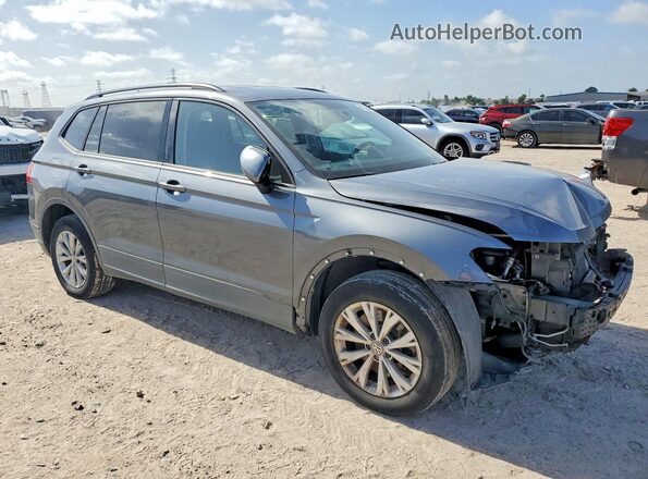 3VV1B7AX2LM053594 2020 VOLKSWAGEN TIGUAN Серый Передняя правая четверть