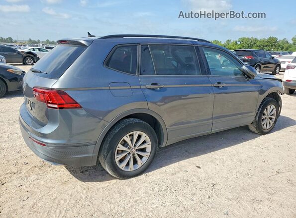 3VV1B7AX2LM053594 2020 VOLKSWAGEN TIGUAN Серый Задняя правая четверть