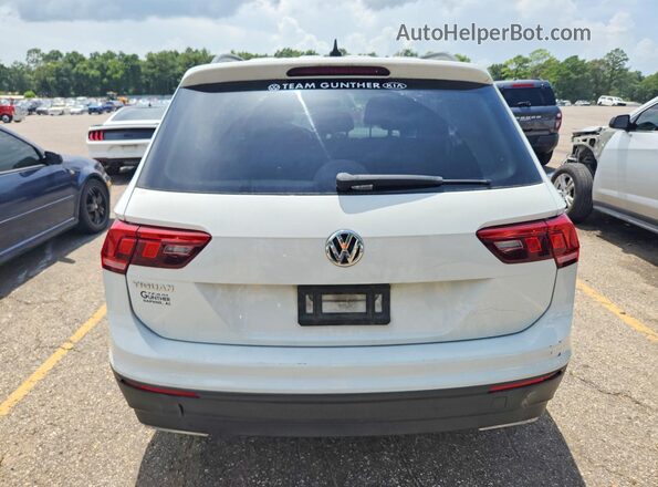 3VV1B7AX2LM055359 2020 VOLKSWAGEN TIGUAN White Widok z tyłu