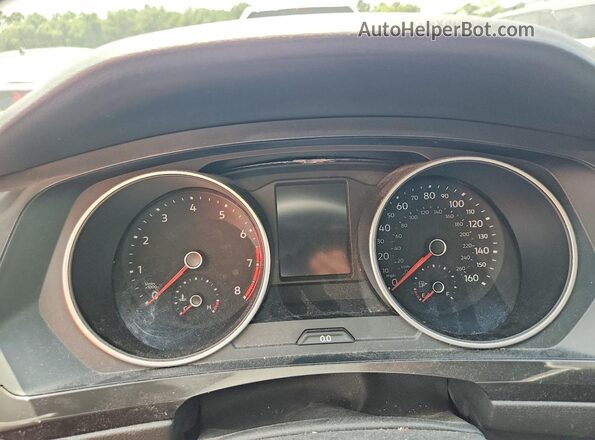 3VV1B7AX2LM055359 2020 VOLKSWAGEN TIGUAN White Widok zestawu wskaźników