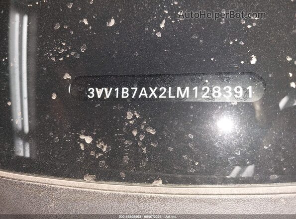 3VV1B7AX2LM128391 2020 VOLKSWAGEN TIGUAN White Engine compartment view