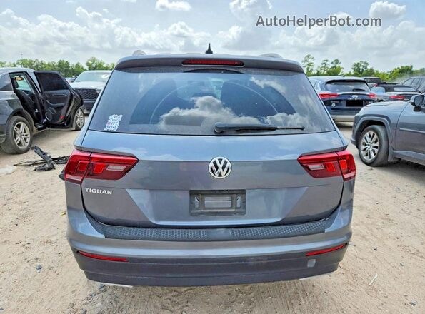 3VV1B7AX2LM151234 2020 VOLKSWAGEN TIGUAN Серый Вид сзади