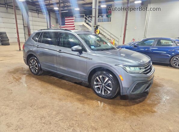 3VV1B7AX2NM082791 2022 VOLKSWAGEN TIGUAN Gray Przód prawy