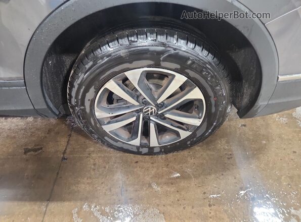 3VV1B7AX2NM082791 2022 VOLKSWAGEN TIGUAN Gray Widok wnętrza 360 stopni