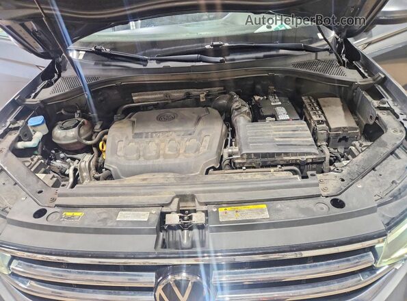 3VV1B7AX2NM082791 2022 VOLKSWAGEN TIGUAN Gray Widok komory silnika