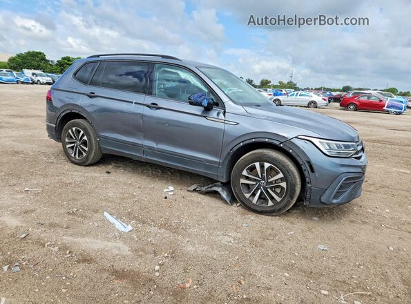 3VV1B7AX2NM146182 2022 VOLKSWAGEN TIGUAN Gray Przód prawy