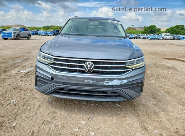 3VV1B7AX2NM146182 2022 VOLKSWAGEN TIGUAN Gray Widok z przodu