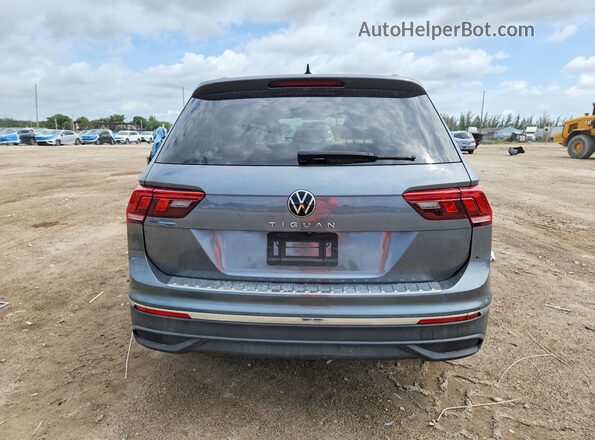 3VV1B7AX2NM146182 2022 VOLKSWAGEN TIGUAN Gray Widok z tyłu