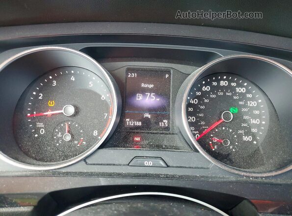 3VV1B7AX3LM132563 2020 VOLKSWAGEN TIGUAN Gray Սարքավորումների վահանակի տեսք