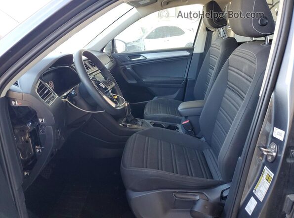 3VV1B7AX3NM075896 2022 VOLKSWAGEN TIGUAN Gray Vista interior delantera
