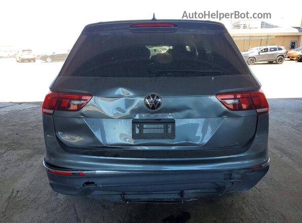 3VV1B7AX3NM075896 2022 VOLKSWAGEN TIGUAN Gray Vista trasera
