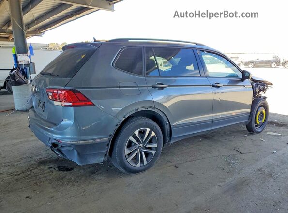 3VV1B7AX3NM075896 2022 VOLKSWAGEN TIGUAN Gray Trasero derecho