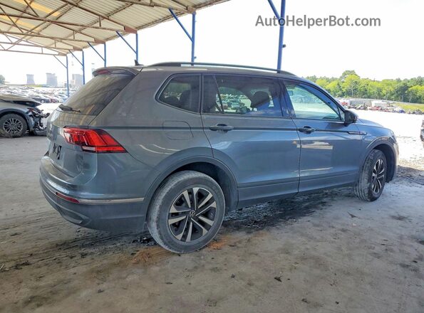 3VV1B7AX3NM153013 2022 VOLKSWAGEN TIGUAN Gray Rear right