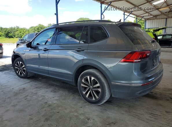 3VV1B7AX3NM153013 2022 VOLKSWAGEN TIGUAN Gray Rear left
