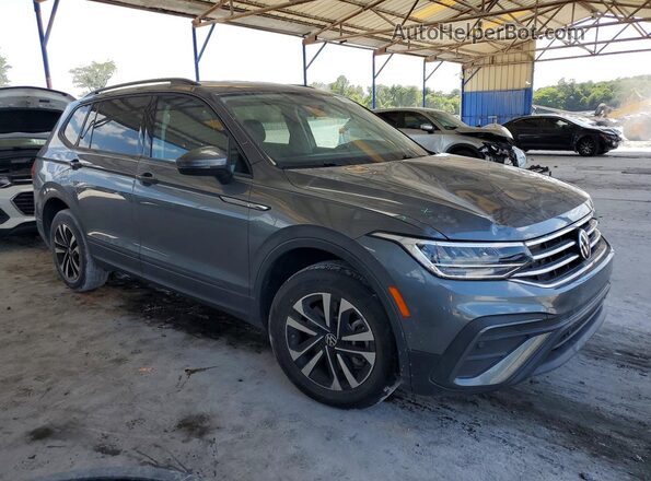 3VV1B7AX3NM153013 2022 VOLKSWAGEN TIGUAN Gray Front right