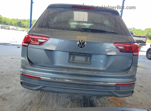 3VV1B7AX3NM153013 2022 VOLKSWAGEN TIGUAN Gray Rear view