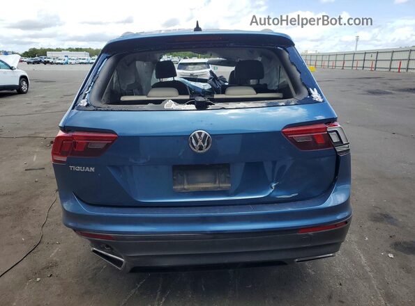 3VV1B7AX4LM056450 2020 VOLKSWAGEN TIGUAN Blue Vista trasera
