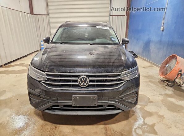 3VV1B7AX4NM147284 2022 VOLKSWAGEN TIGUAN Black წინა ხედი