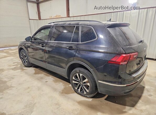 3VV1B7AX4NM147284 2022 VOLKSWAGEN TIGUAN Black უკანა მარცხენა