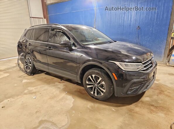 3VV1B7AX4NM147284 2022 VOLKSWAGEN TIGUAN Black წინა მარჯვენა