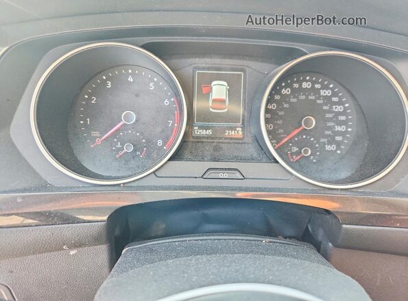 3VV1B7AX5JM054509 2018 VOLKSWAGEN TIGUAN Серый Вид щитка приборов
