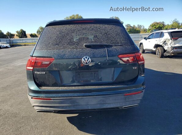 3VV1B7AX5JM109668 2018 VOLKSWAGEN TIGUAN Green Вид ззаду