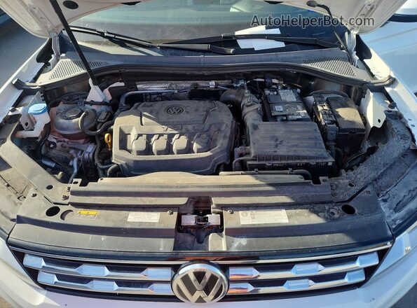 3VV1B7AX5LM112606 2020 VOLKSWAGEN TIGUAN Белый Вид подкапотного пространства