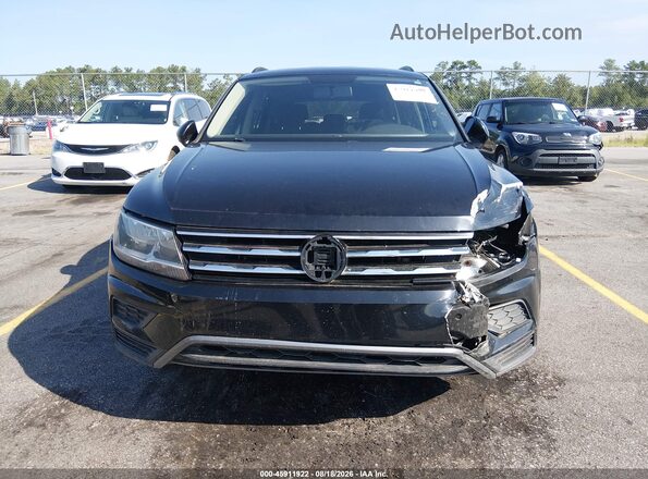 3VV1B7AX6JM067849 2018 VOLKSWAGEN TIGUAN Black ხელსაწყოთა პანელის ხედი