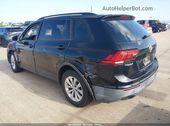 3VV1B7AX6KM059395 2019 VOLKSWAGEN TIGUAN Black Rear left