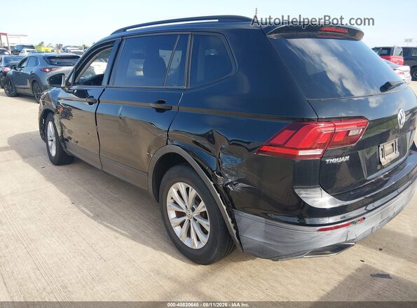 3VV1B7AX6KM059395 2019 VOLKSWAGEN TIGUAN Black Front view