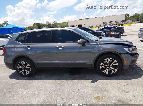 3VV1B7AX6KM098889 2019 VOLKSWAGEN TIGUAN Серый Вид задней части салона