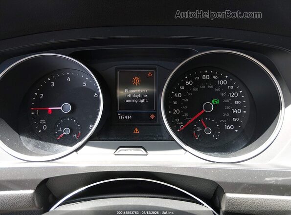 3VV1B7AX6KM098889 2019 VOLKSWAGEN TIGUAN Серый Вид задних сидений