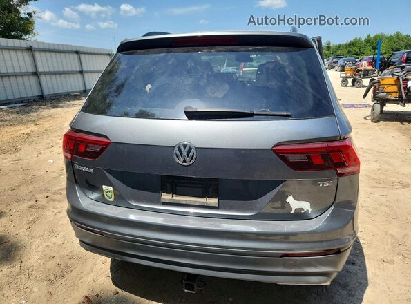 3VV1B7AX7JM009944 2018 VOLKSWAGEN TIGUAN Charcoal Widok z tyłu