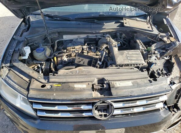 3VV1B7AX7JM027084 2018 VOLKSWAGEN TIGUAN Black უკანა სალონის ხედი