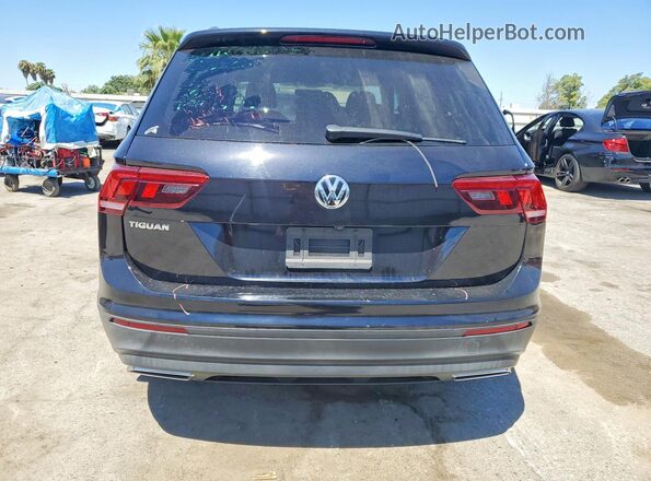 3VV1B7AX7KM083818 2019 VOLKSWAGEN TIGUAN Black Вид ззаду