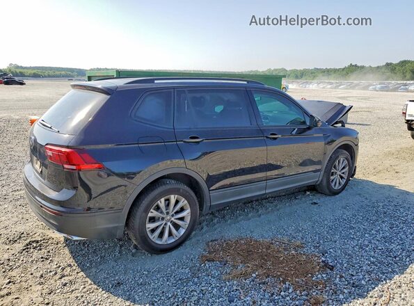 3VV1B7AX7KM180873 2019 VOLKSWAGEN TIGUAN Черный Задняя правая четверть