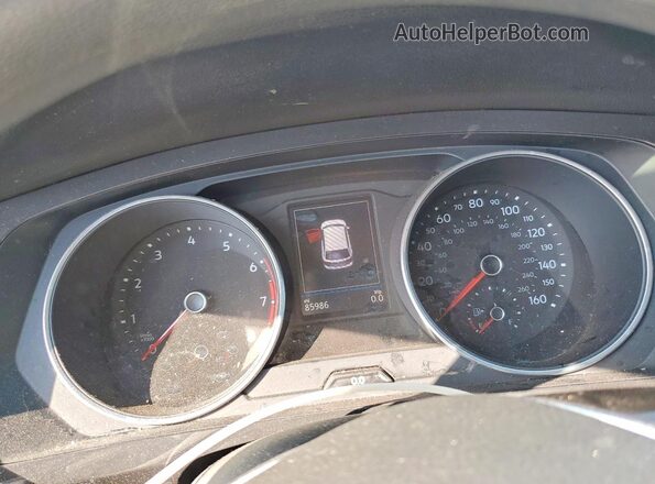 3VV1B7AX7KM180873 2019 VOLKSWAGEN TIGUAN Черный Вид щитка приборов