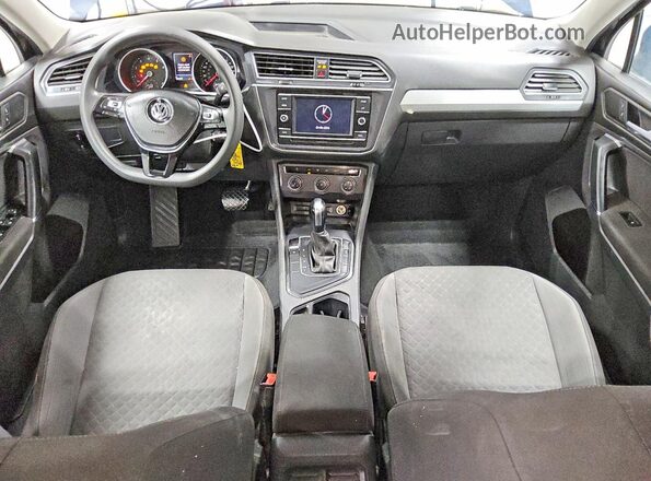 3VV1B7AX7LM180681 2020 VOLKSWAGEN TIGUAN Black Вид панелі приладів