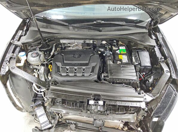 3VV1B7AX7LM180681 2020 VOLKSWAGEN TIGUAN Black Вид підкапотного простору