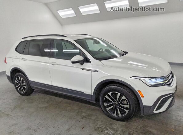 3VV1B7AX7NM083077 2022 VOLKSWAGEN TIGUAN White წინა მარჯვენა